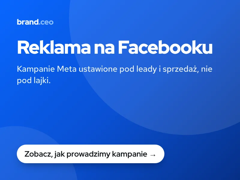 reklama na facebooku