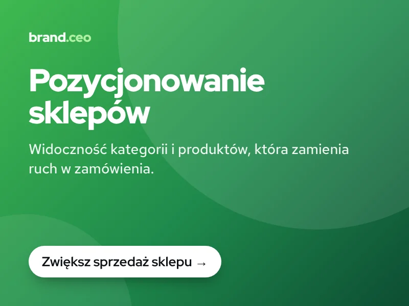 pozycjonowanie sklepów