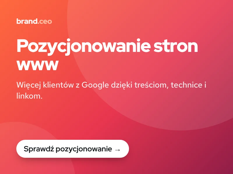 pozycjonowanie stron www